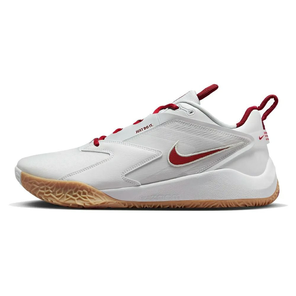 Nike バレーボールシューズ ホワイト/レッド　未入荷モデル ナイキバレーボールシューズ特集【日本未発売・正規取扱】サイズ交換