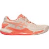 アシックス ゲルレゾリューション 9 クレーコート用 パールピンク サンコーラル レディース 2024