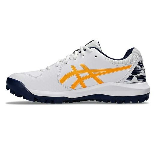 アシックス ゲルリーサル フィールド 2 ホワイト スタジアムオレンジ