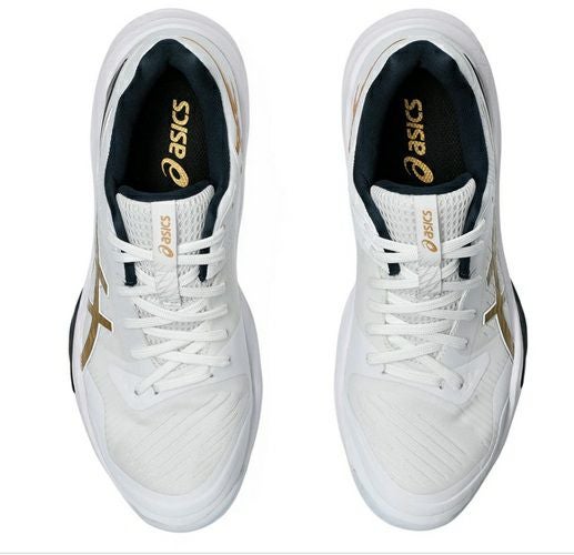 アシックス スカイ エリート FF 3 ホワイト ピュアゴールド レディース 2024