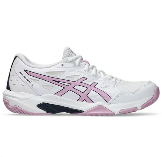 ASICS バレーボールシューズ ホワイト/ブラック/ピンク ASICS GEL-Rocket バレーボールシューズ ホワイト/ブラックピンク
