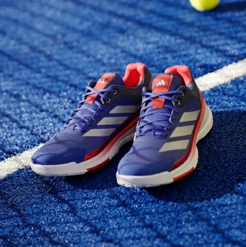 アディダス クレイジークイック BOOST パデル ルーシッドブルー 2025