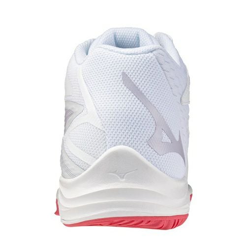 ミズノ サンダーブレード Z ミッドカット ホワイト バイオレットインディゴ レディース 2025