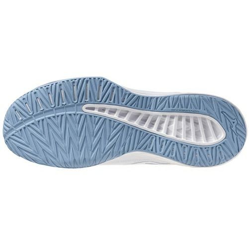 ミズノ サンダーブレード Z ミッドカット ホワイト ベルウェザーブルー 2025