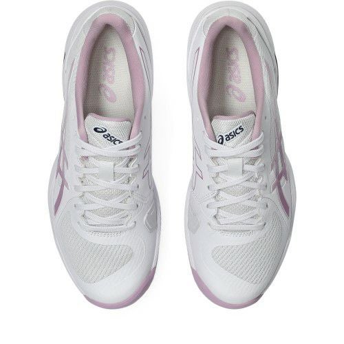 アシックス ソリューション スイフト FF 2 クレーコート用 ホワイト ウベ レディース 2025