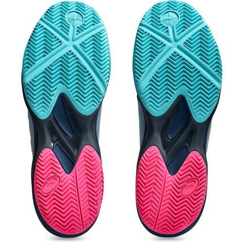 アシックス ソリューション スイフト FF 2 パデル グレーブルー マコブルー 2025