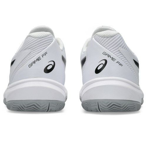 アシックス ゲーム FF クレーコート用 ホワイト ブラック 2025