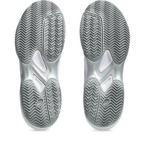 アシックス ゲーム FF クレーコート用 ホワイト ピュアシルバー レディース 2025