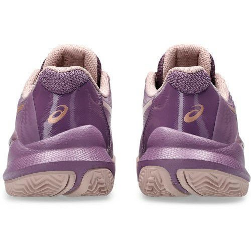 アシックス ゲルチャレンジャー 14 パデル ダークウベ ローズゴールド レディース 2025