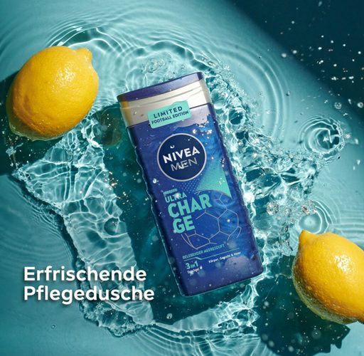 ニベア メン ウルトラチャージ シャワージェル 3in1
