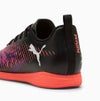 プーマ フューチャー 8 プレイ IT ジュニア ブラック グローイングレッド 2025