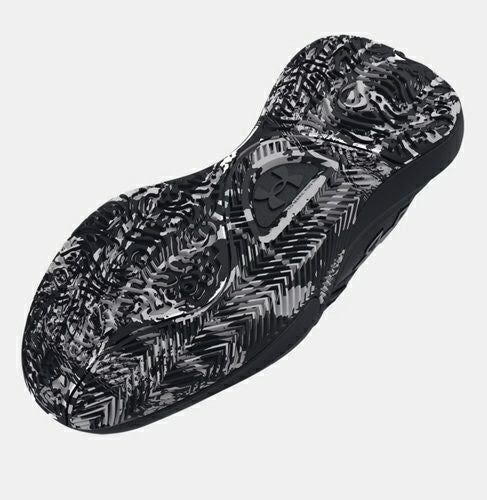 アンダーアーマー グレードスクール ロックダウン 7 ジュニア ブラック メタリックシルバー 2025