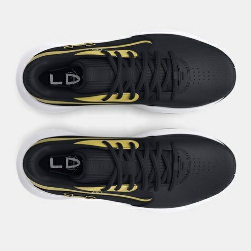 アンダーアーマー ロックダウン 7 ブラック メタリックゴールド 2025