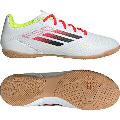 アディダス F50 クラブ IC クラウドホワイト ソーラーイエロー 2025