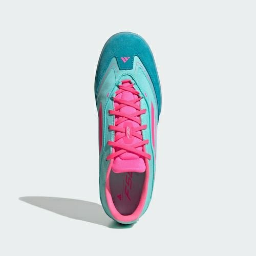 アディダス F50 フリースタイル IN フレッシュアクア ルーシッドピンク 2025