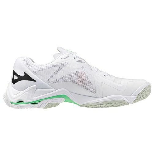 メノウ白 Mizuno Table Tennis Shoes WAVE DRIVE EL2 White/Black 81GA250101