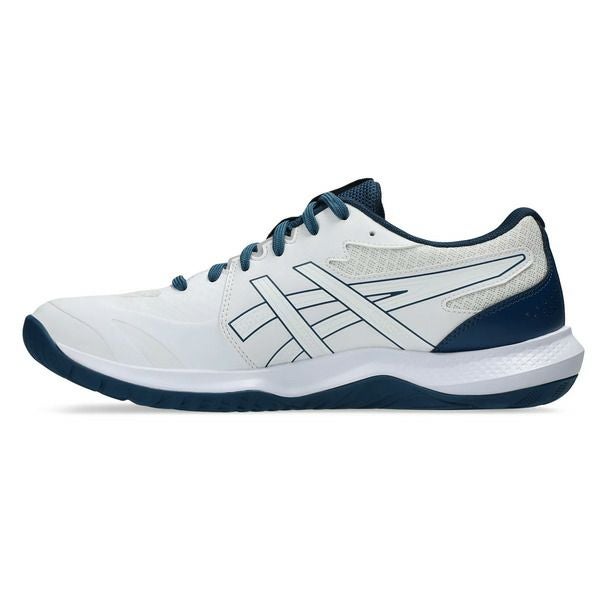 アシックス ゲルタクティック 13 ホワイト マコブルー 2025