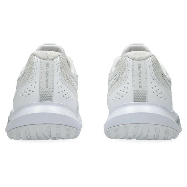 アシックス ゲルタクティック 13 ホワイト ピュアシルバー レディース 2025