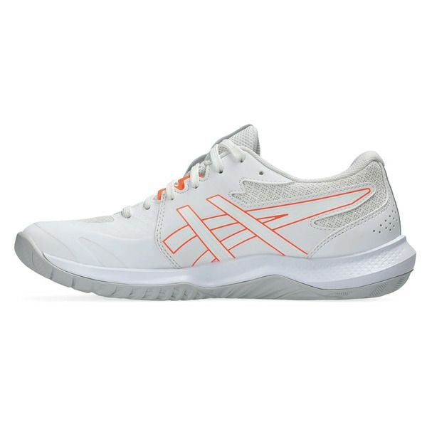 アシックス ゲルタクティック 13 ホワイト ヴィヴィッドコーラル レディース 2025