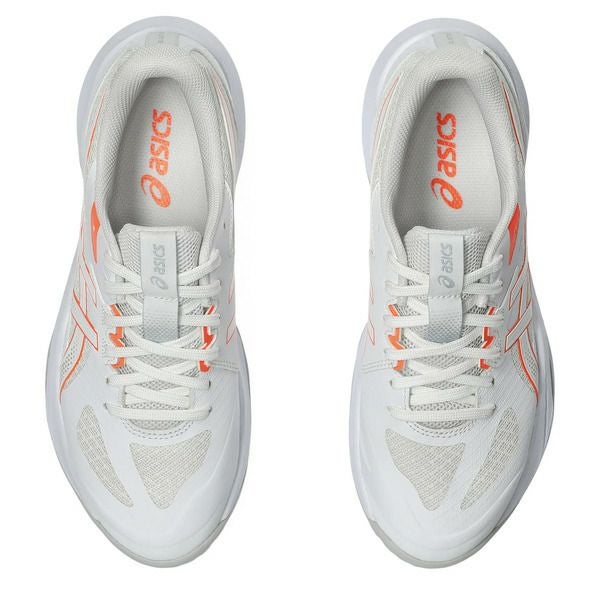 アシックス ゲルタクティック 13 ホワイト ヴィヴィッドコーラル レディース 2025