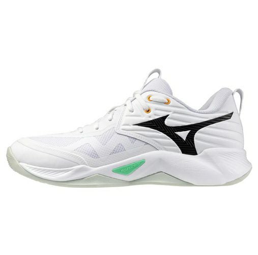 ミズノ ウエーブ モーメンタム プロ ホワイト フローズンエメラルド 2025