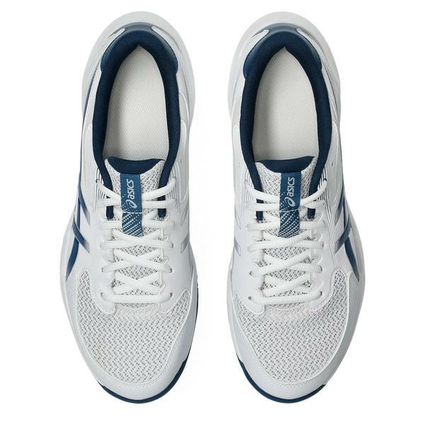 アシックス ゲルロケット 12 ホワイト マコブルー 2025