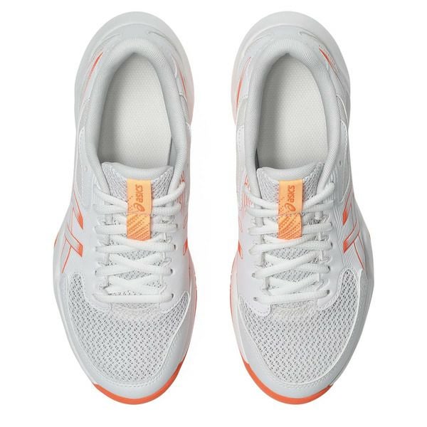 アシックス ゲルロケット 12 ホワイト ヴィヴィッドコーラル レディース 2025