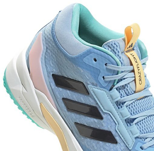 アディダス クレイジーフライト 6 ミッドカット グローブルー レディース 2025