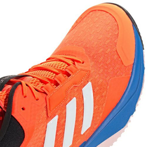 アディダス クレイジーフライト 6 ミッドカット ブライトロイヤル チームソーラーオレンジ 2025