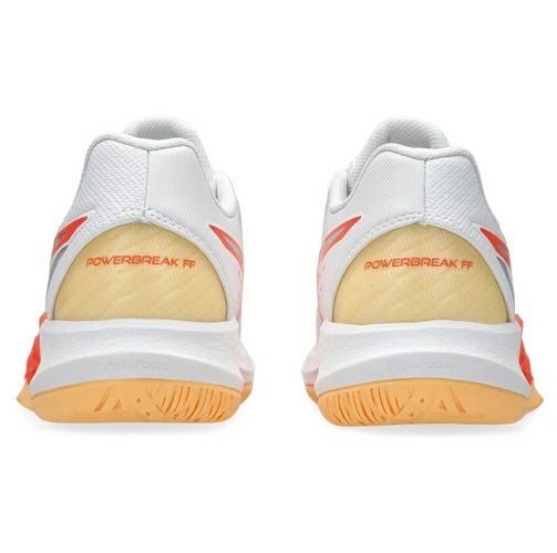 アシックス パワーブレイク FF ホワイト ビビッドコーラル レディース 2025