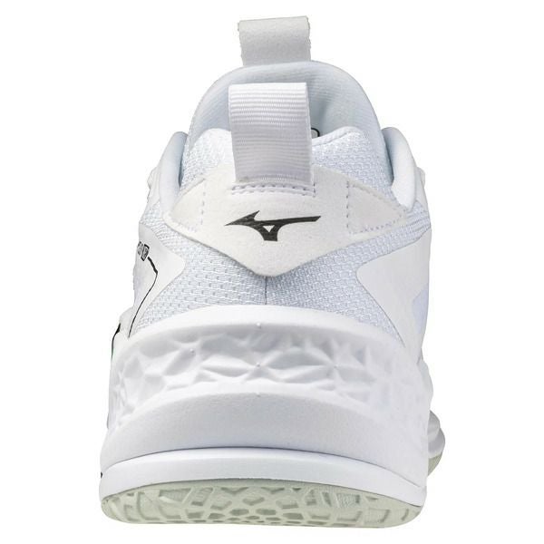 ミズノ ウエーブ ステルス ネオ 2 ホワイト フローズンエメラルド 2025