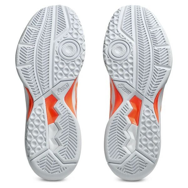 アシックス ゲルタスク 4 ホワイト ヴィヴィッドコーラル レディース 2025