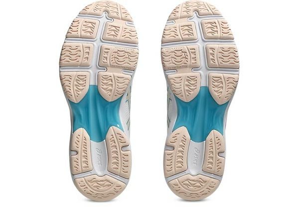 数量限定★アシックス ゲルネットバーナー アカデミー 10 ホワイト ワイルドブラッサム レディース 2025