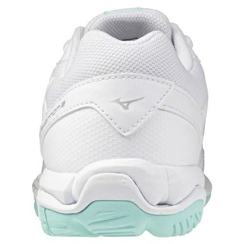 ミズノ ウエーブ ファントム 3 ホワイト ブルーティント レディース 2025