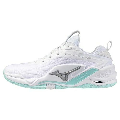 ミズノ ウエーブ ステルス ネオ 2 ホワイト ブルーティント レディース 2025