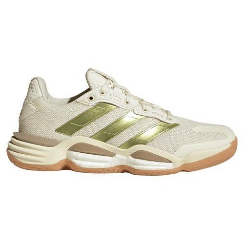 アディダス スタビル 16 オフホワイト ゴールドメタリック レディース 2025