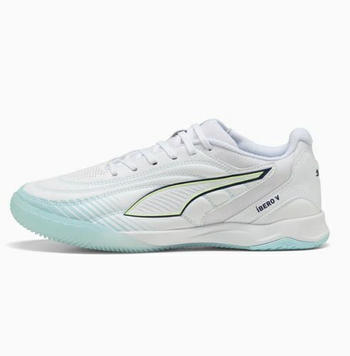 プーマ イベロ フットサルシューズ IT プーマホワイト アクア 2025