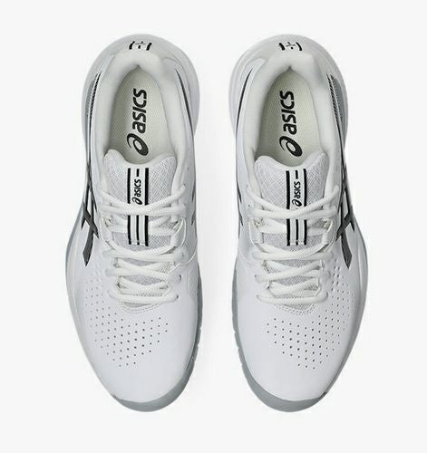 アシックス ゲルチャレンジャー 15 オールコート用 ホワイト ガンメタル 2025