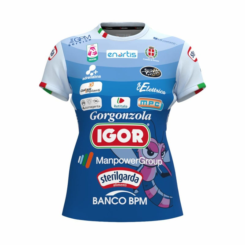 【石川真佑モデル】イゴール・ゴルゴンゾーラ・ノヴァーラ 公式 ホーム ユニフォーム 2025/26