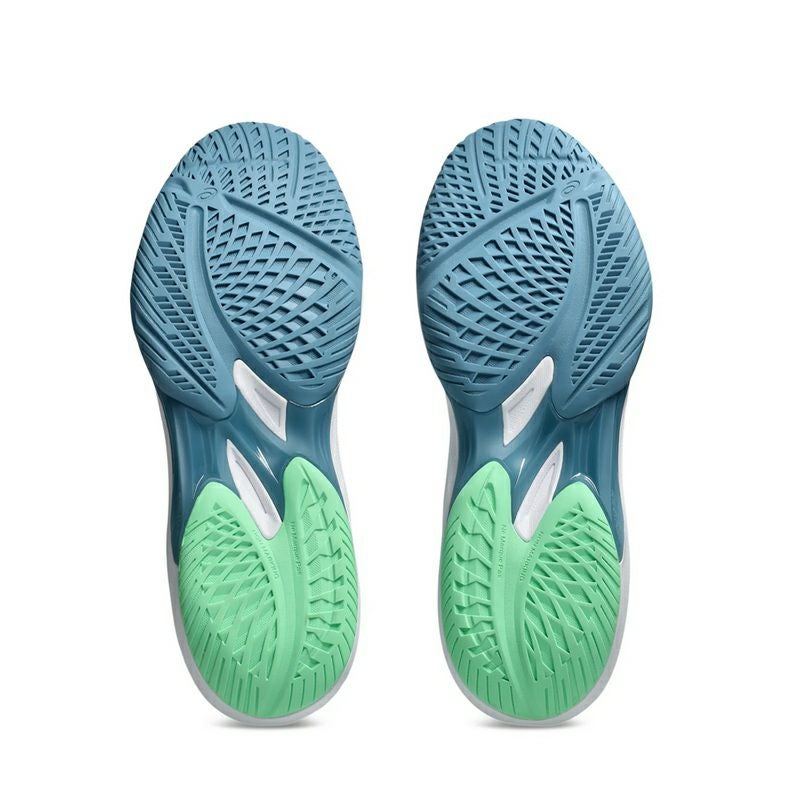 アシックス スカイ エリート FF 3 ミッドカット ホワイト サバブルー 2026