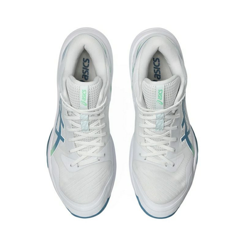 アシックス スカイ エリート FF 3 ミッドカット ホワイト サバブルー 2026