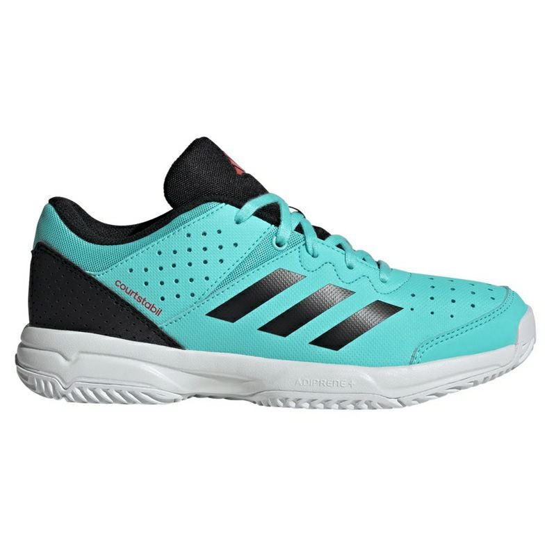 アディダス コートスタビル ジュニア フラッシュアクア 2026