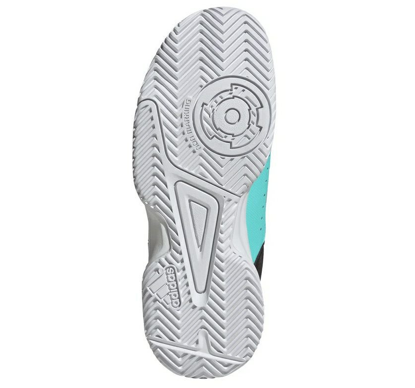 アディダス コートスタビル ジュニア フラッシュアクア 2026