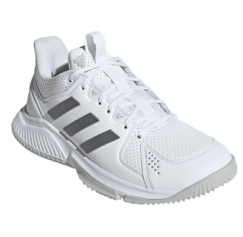 アディダス コートフライト レディース ホワイト グレー 2026