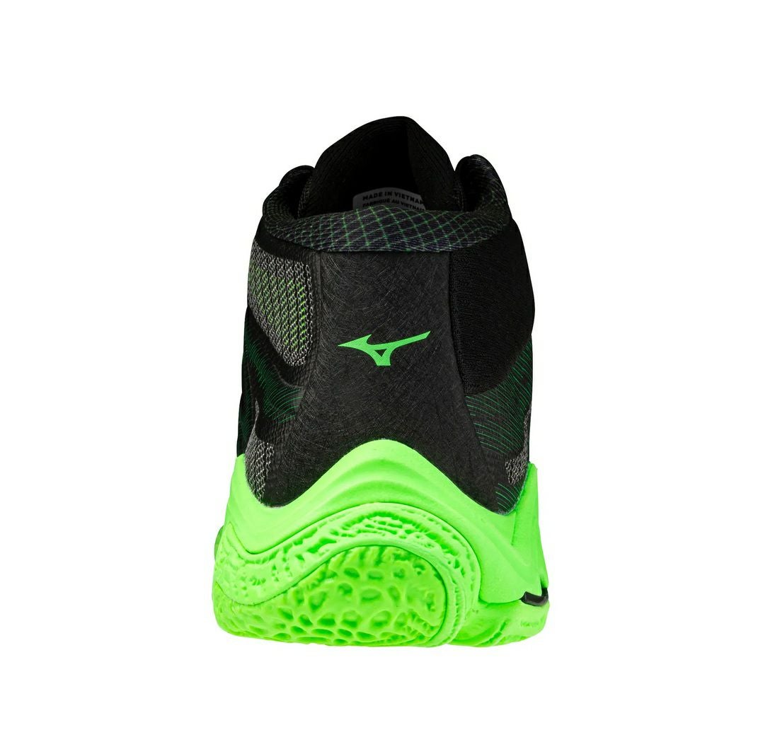 ミズノ ウエーブ ライトニング エリート MID ブラック グローイングアップル 2026