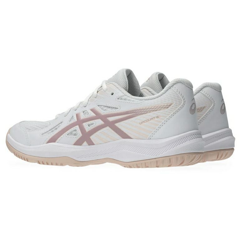 アシックス アップコート 6 レディース ホワイト モルガナイト 2026