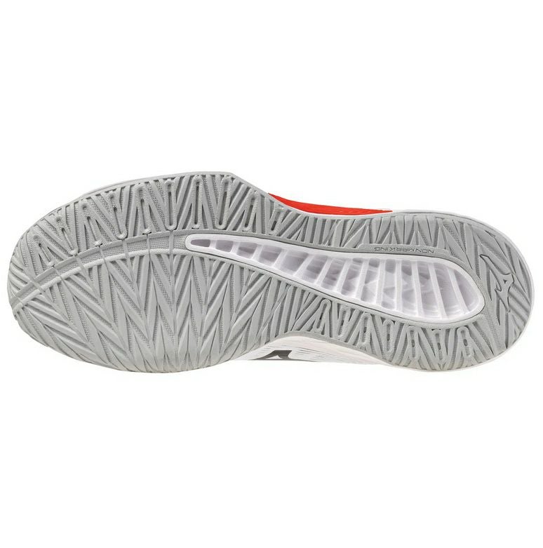 ミズノ ライトニング スター ジュニア ホワイト ファイアリーレッド 2026