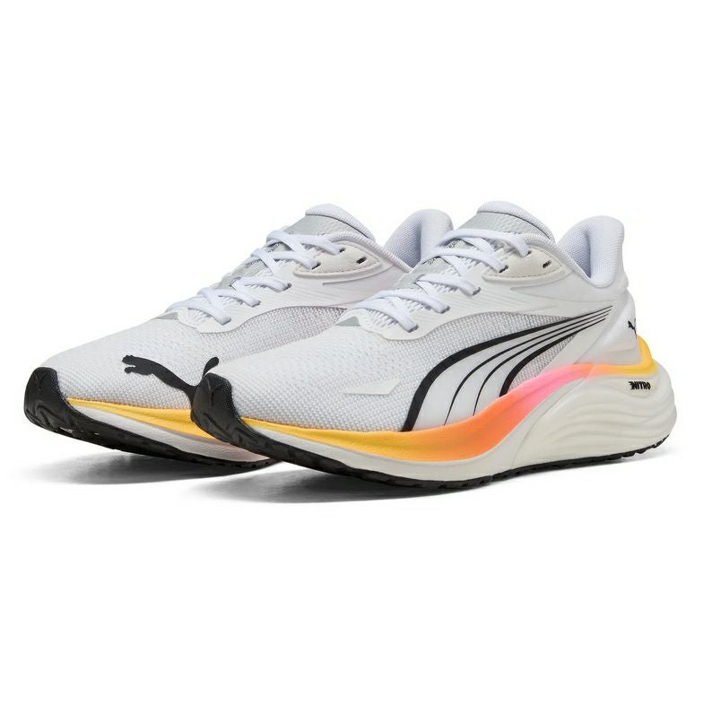 プーマ エレクトリファイ ニトロ 4 ホワイト ポイズンピンク レディース 2026