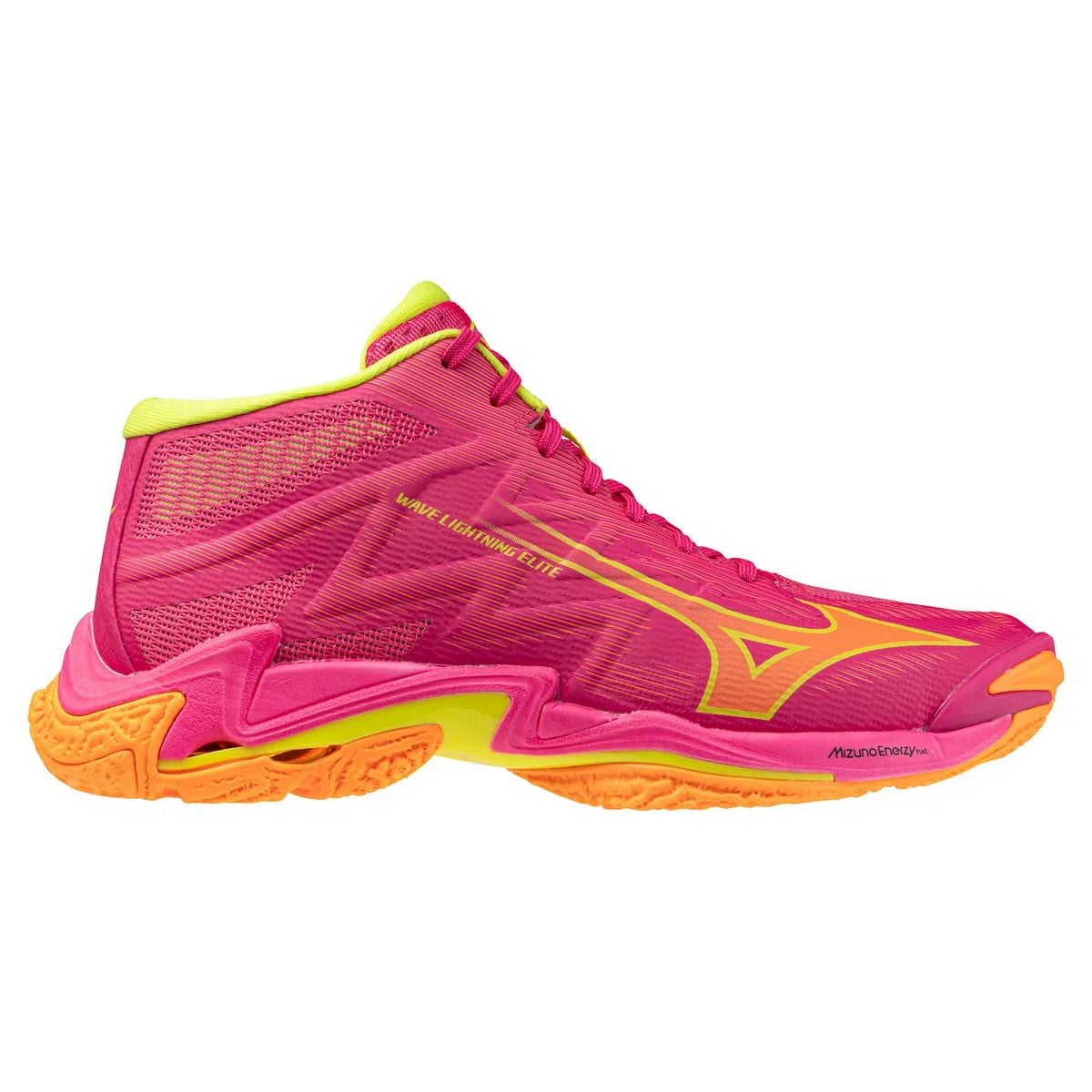 ミズノ ウエーブ ライトニング エリート ミッドカット ピンクテトラ 2026