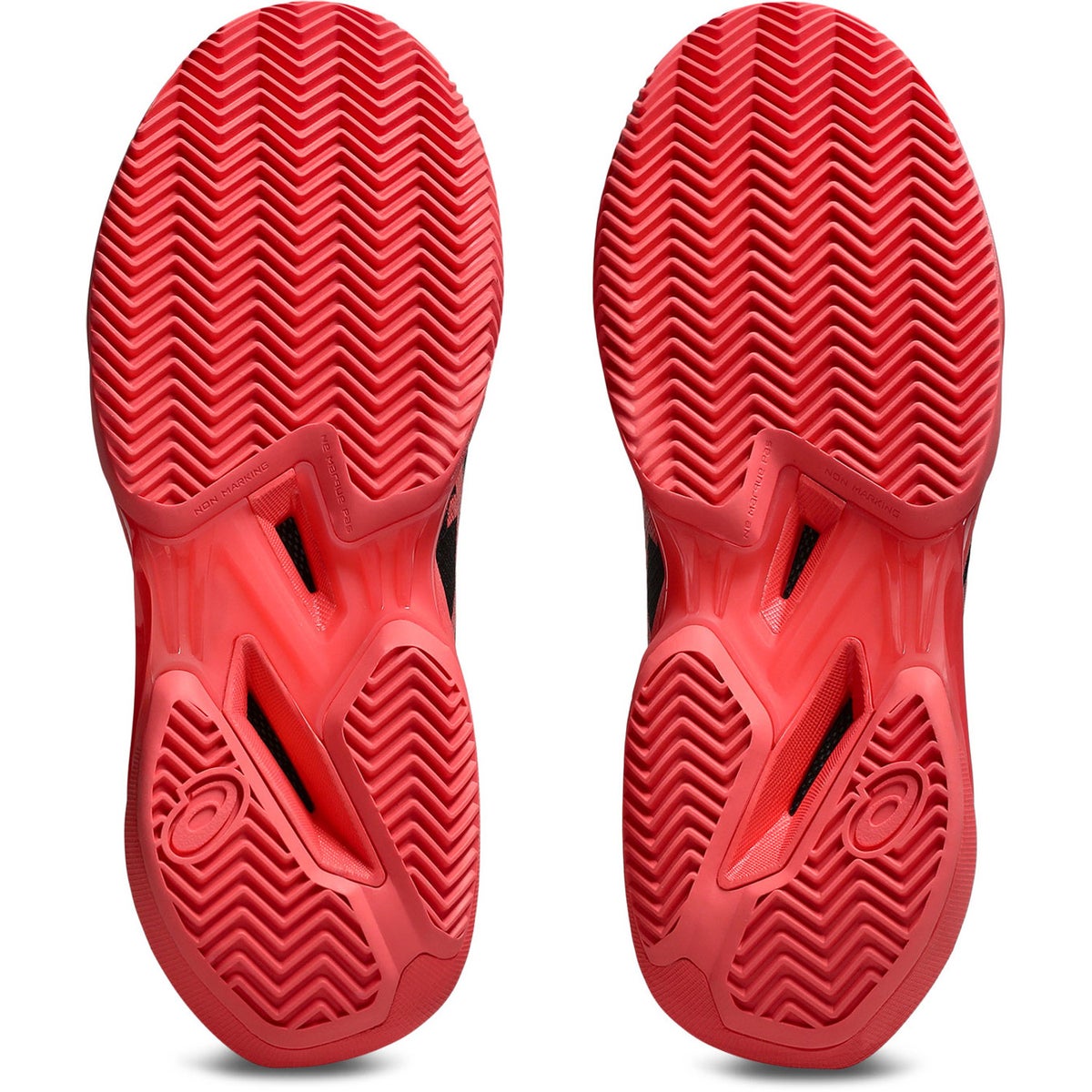 アシックス ソリューション スピード FF 4 クレーコート レディース ブラック/シエナ 2026